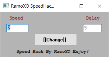 Speed hack in rf