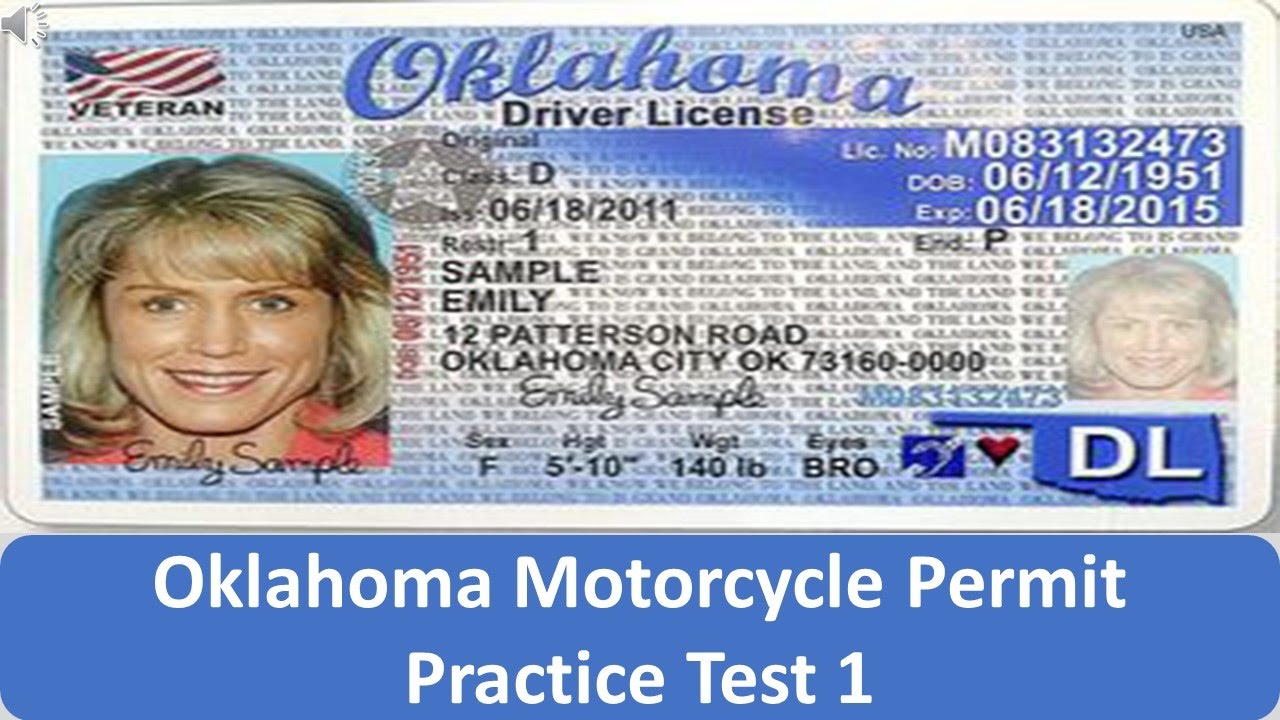 Oklahoma Motorcycle Written Test